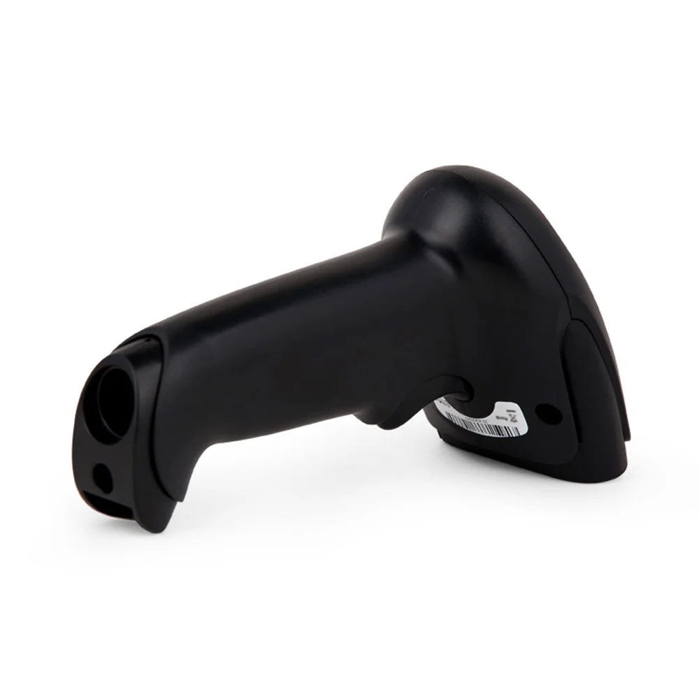 MJ-2030 Wireless One-dimensional 2.4GHz Barcode Scanner Fast Precise Scanning Image Reader - Black - 3