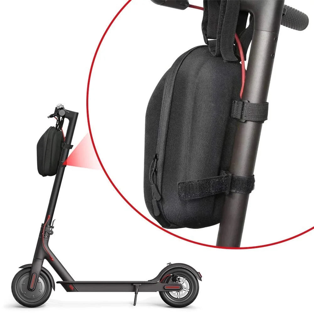 For Xiaomi Mijia Electric Scooter Ninebot Scooter Head Handle Bag Waterproof Multi-Purpose Bike Handlebar Scooter Bag - Black - 2