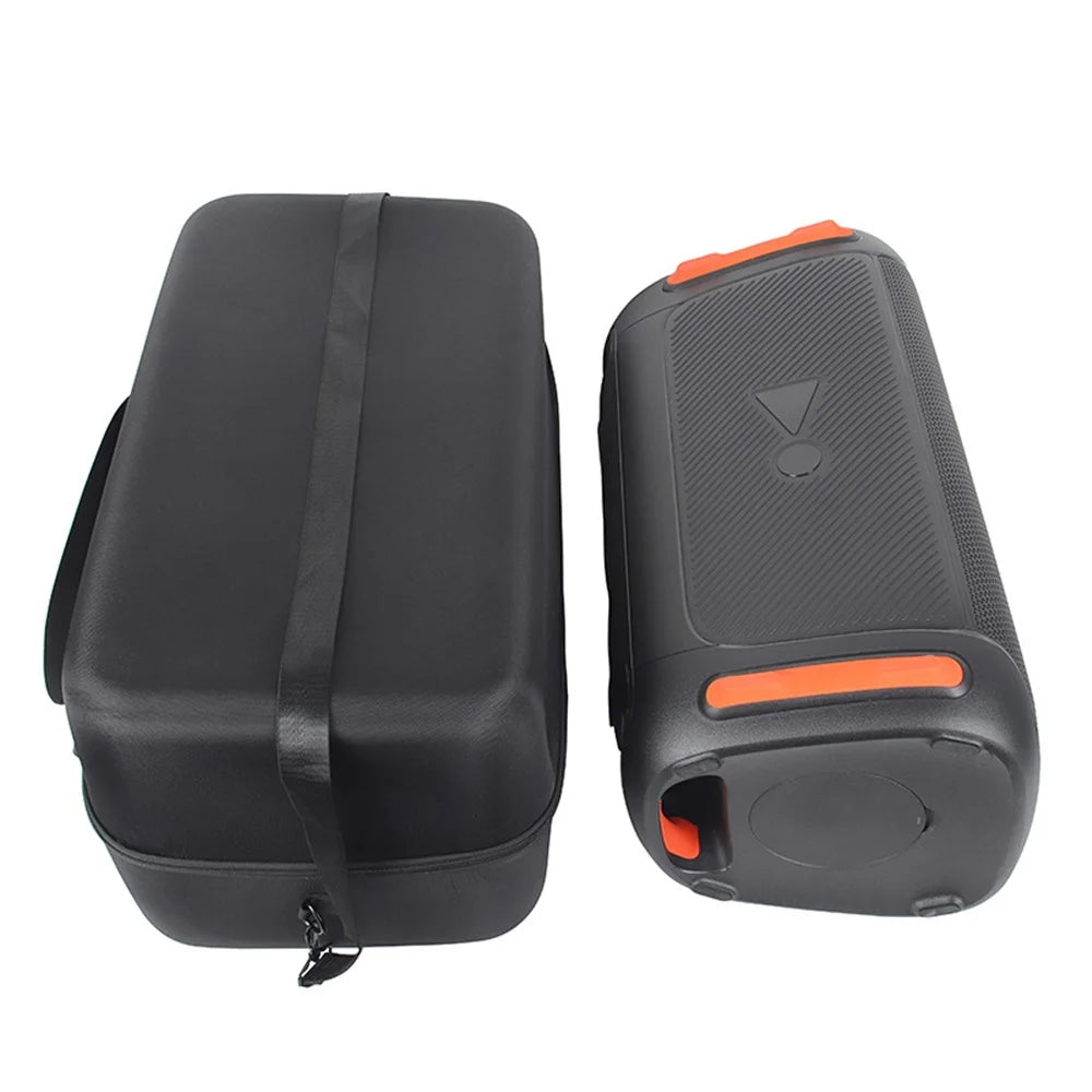 For JBL Partybox 110 / Partybox 100 Portable Bluetooth-compatible Speaker Carrying Case Nylon+EVA Shockproof Storage Bag with Microphone Case - 5