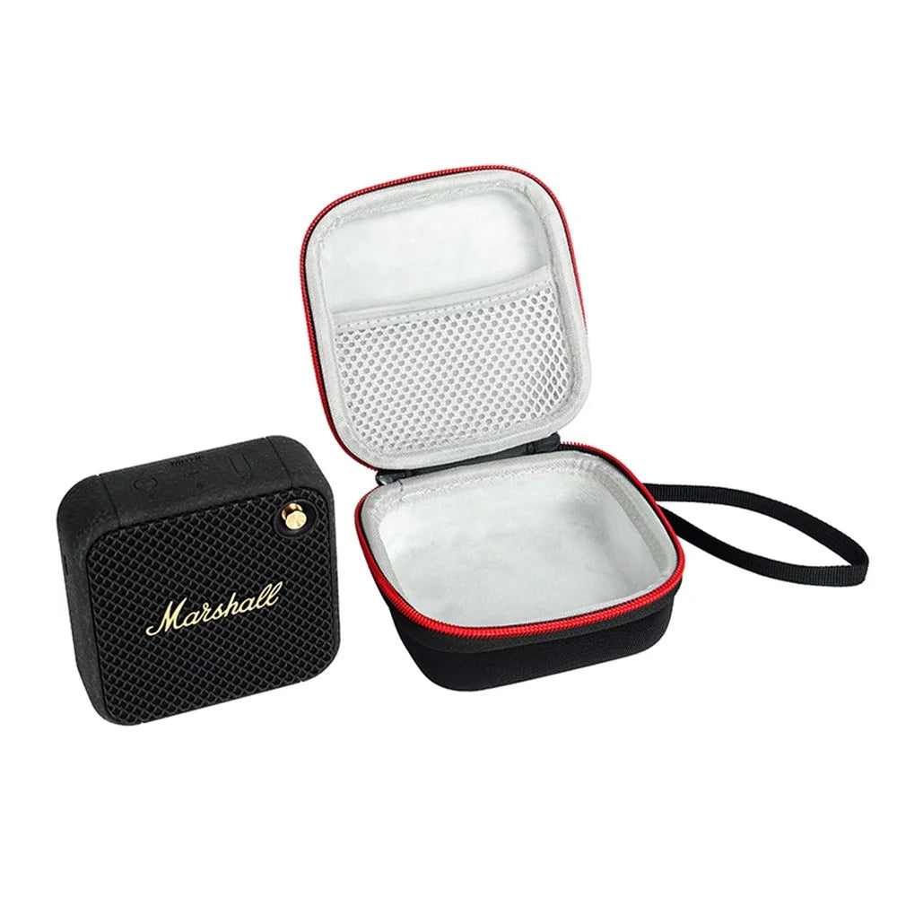 For Marshall WILLEN Wireless Bluetooth-compatible Speaker EVA Storage Bag Fleece Linning Portable Case - 2