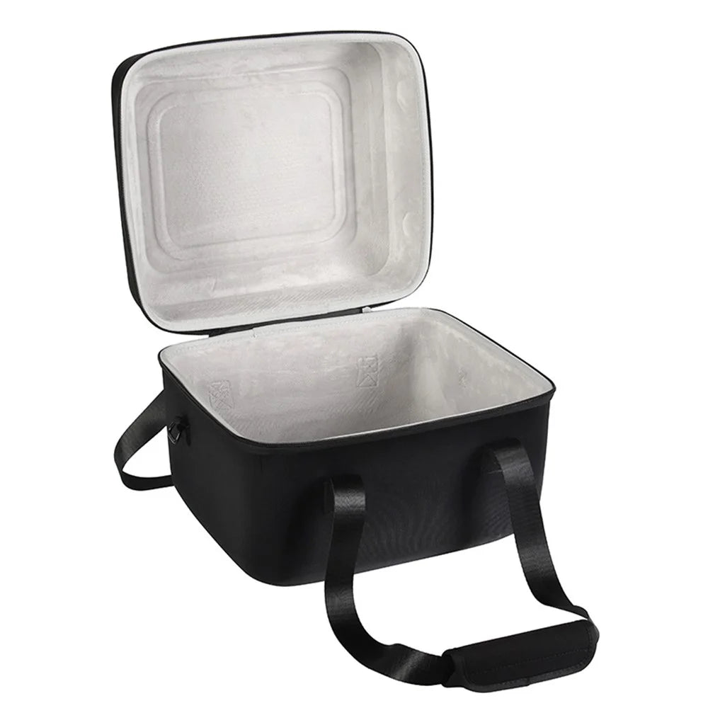 Hard EVA Storage Bag for JBL Partybox Encore Essential, Shockproof Portable Carrying Box with Shoulder Strap - Grey - 1