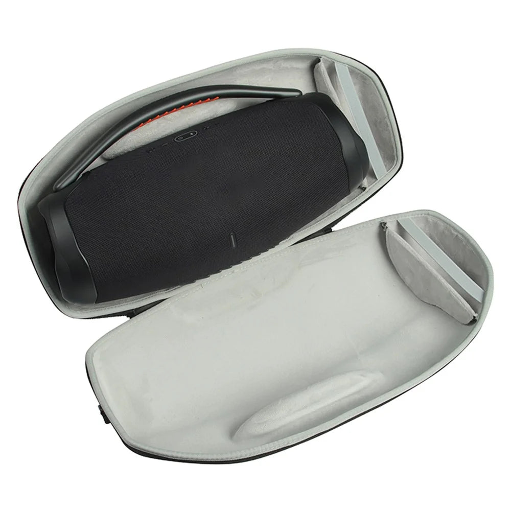 For JBL Boombox 2 / 3 Hard EVA Storage Speaker Case Handbag Dustproof Portable Carrying Box with Strap - 5