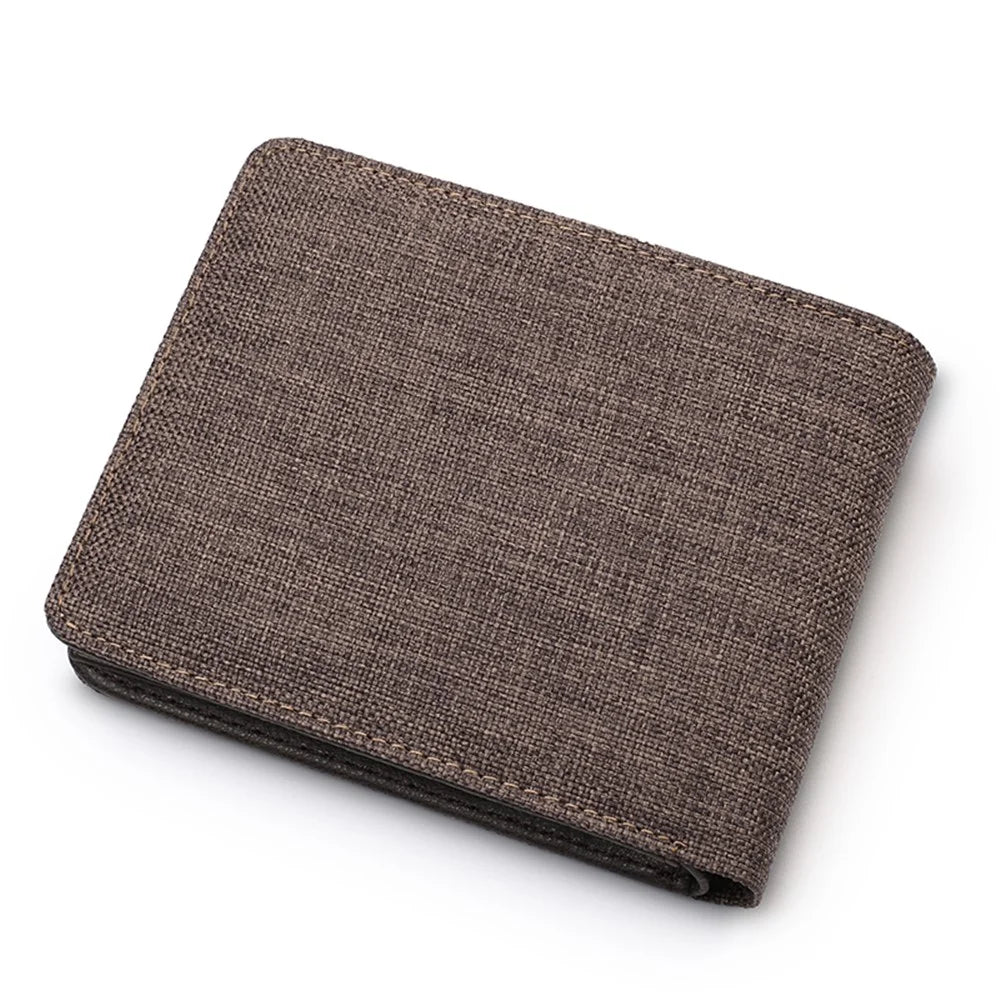 Men Genuine Leather Purse Multi-slot Large Compartment Zipper Wallet - Brown - 2