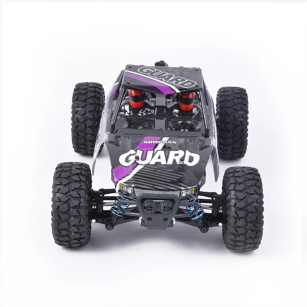 SUBOTECH BG1520 1:14 Full-scale 2.4GHz Four-wheel High-speed Electronic Car Toy - Purple - 7