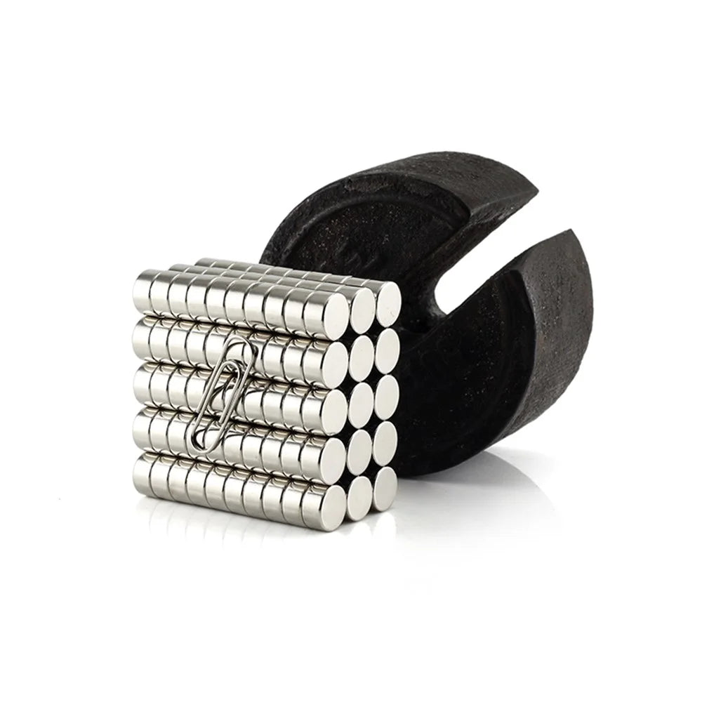 50PCS/Pack 10x5mm Round Shape Durable Magnet NdFeB Magnet - 4