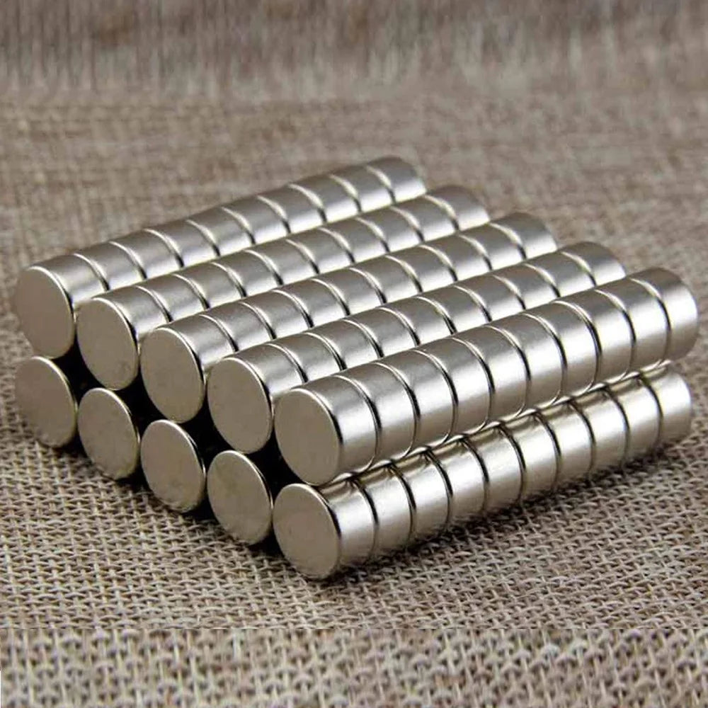50PCS/Pack 10x5mm Round Shape Durable Magnet NdFeB Magnet - 5