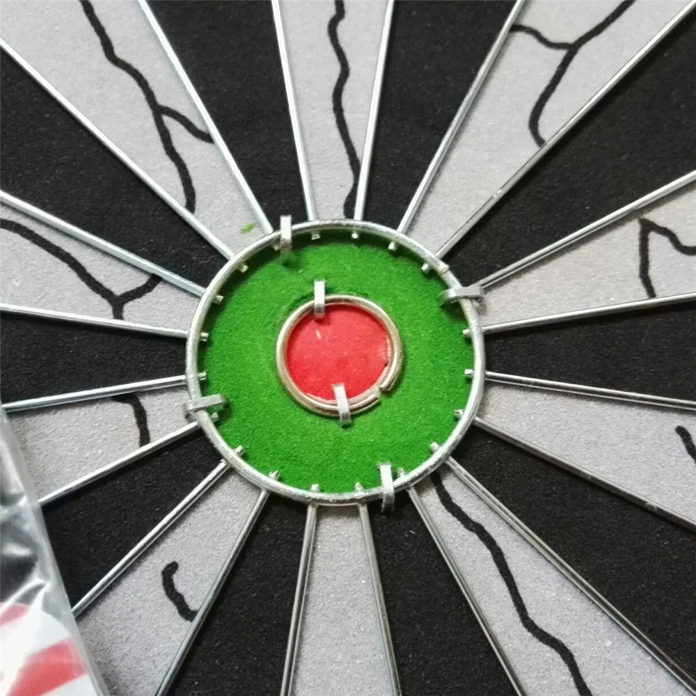 15inch Double-sided Flocking Dart Board with 6 Darts for Competition KTV Entertainment and Leisure - 2