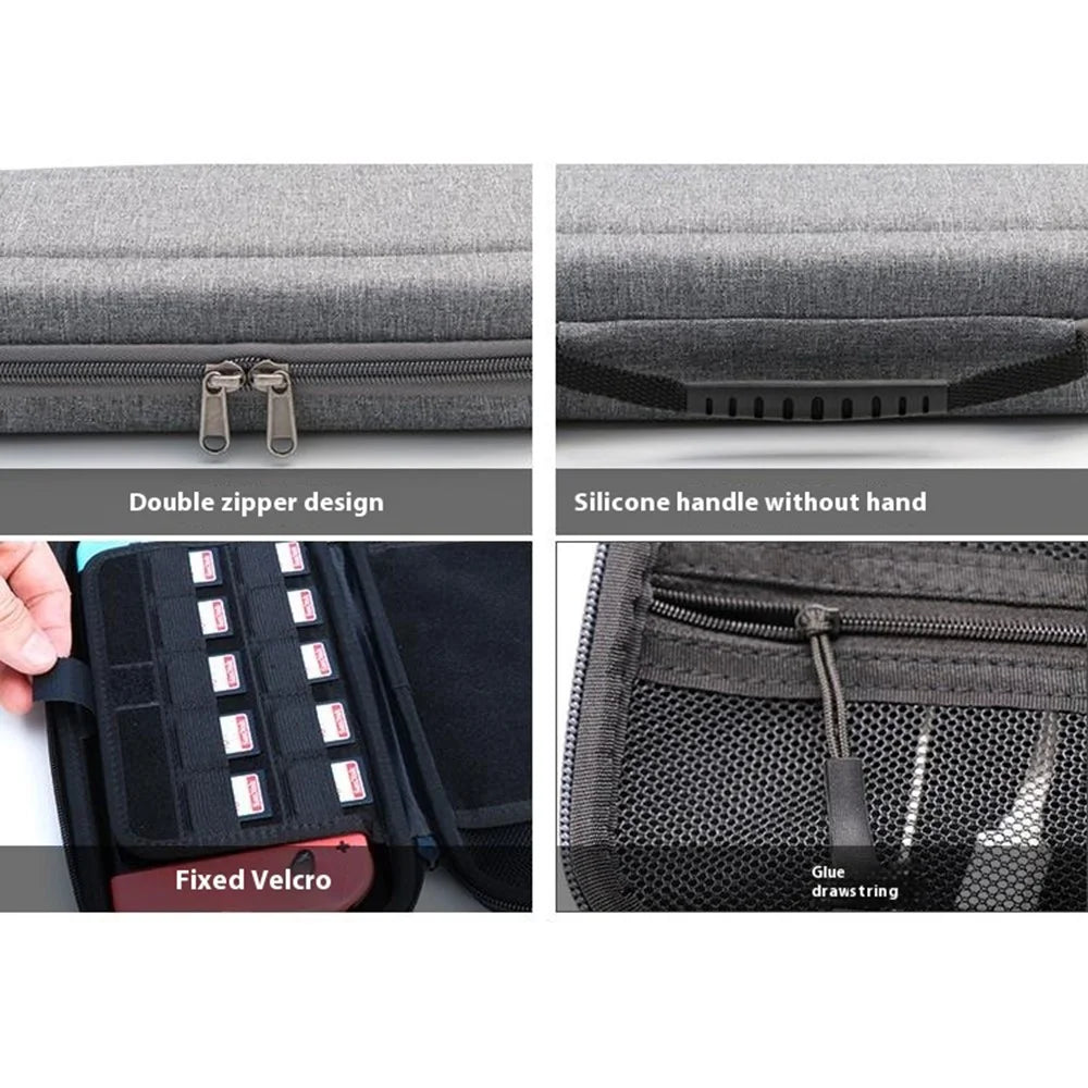Storage Bag Travel Carry Case Protective Bag for Nintendo Switch - 7