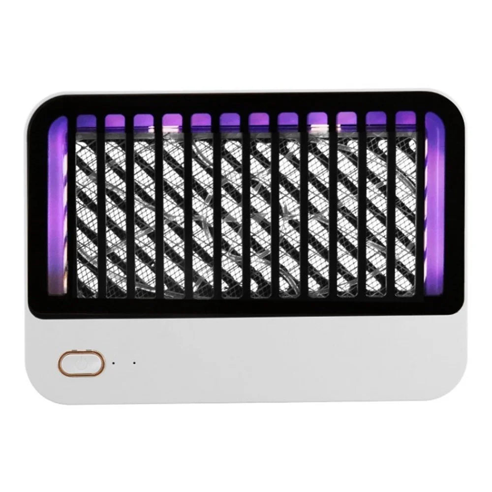 Electric Bug Zapper USB Rechargeable Hanging Indoor Household Mute Mosquito Killer Lamp - 1