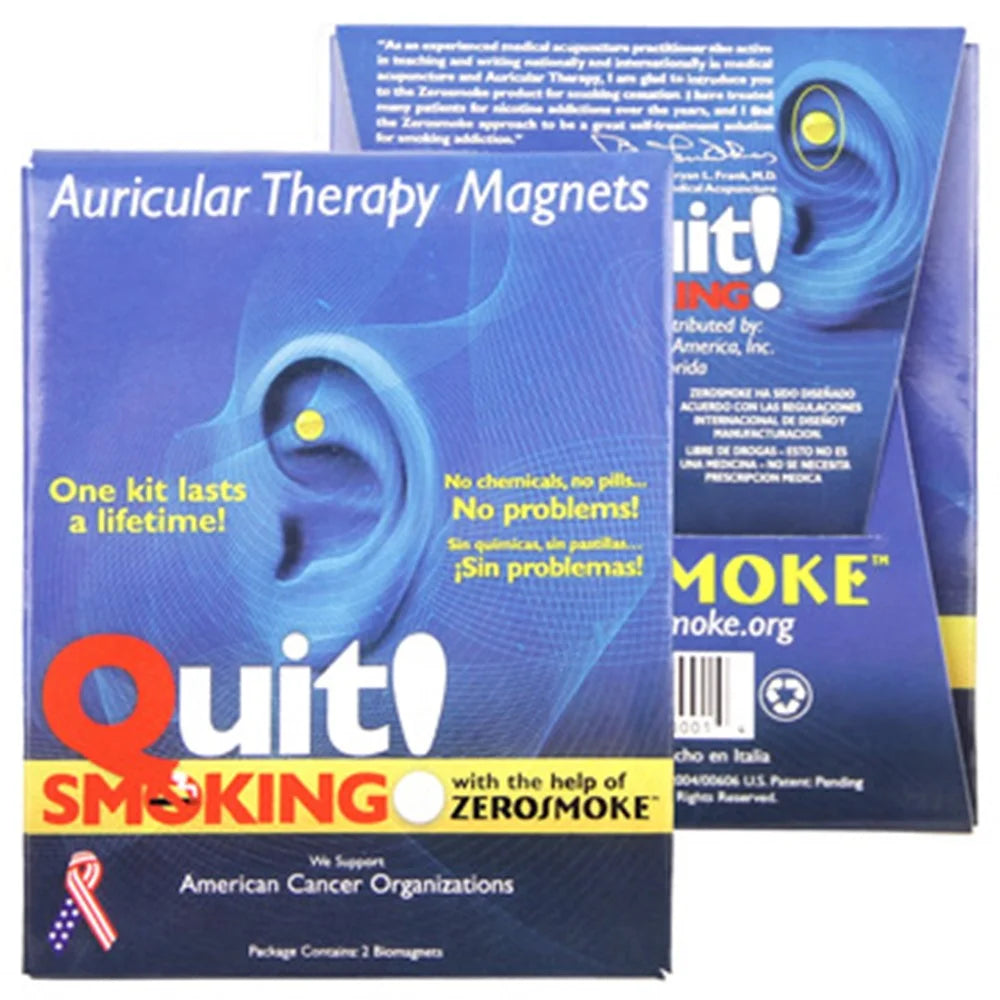 Zero Smoke Auricular Therapy Magnets Zerosmoke Quit - 6