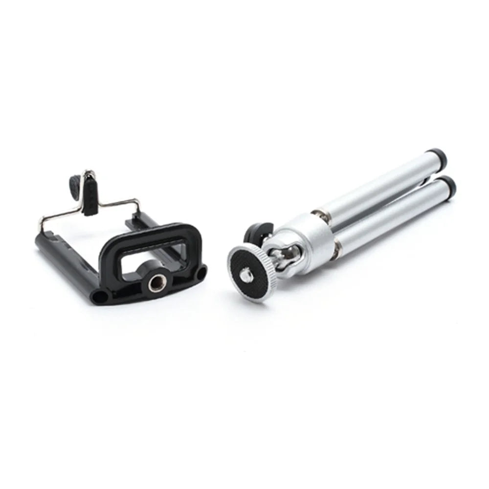 Universal Aluminum Tripod Stand Camera Holder for iPhone Samsung HTC Sony etc., Range: 5-8cm - 2