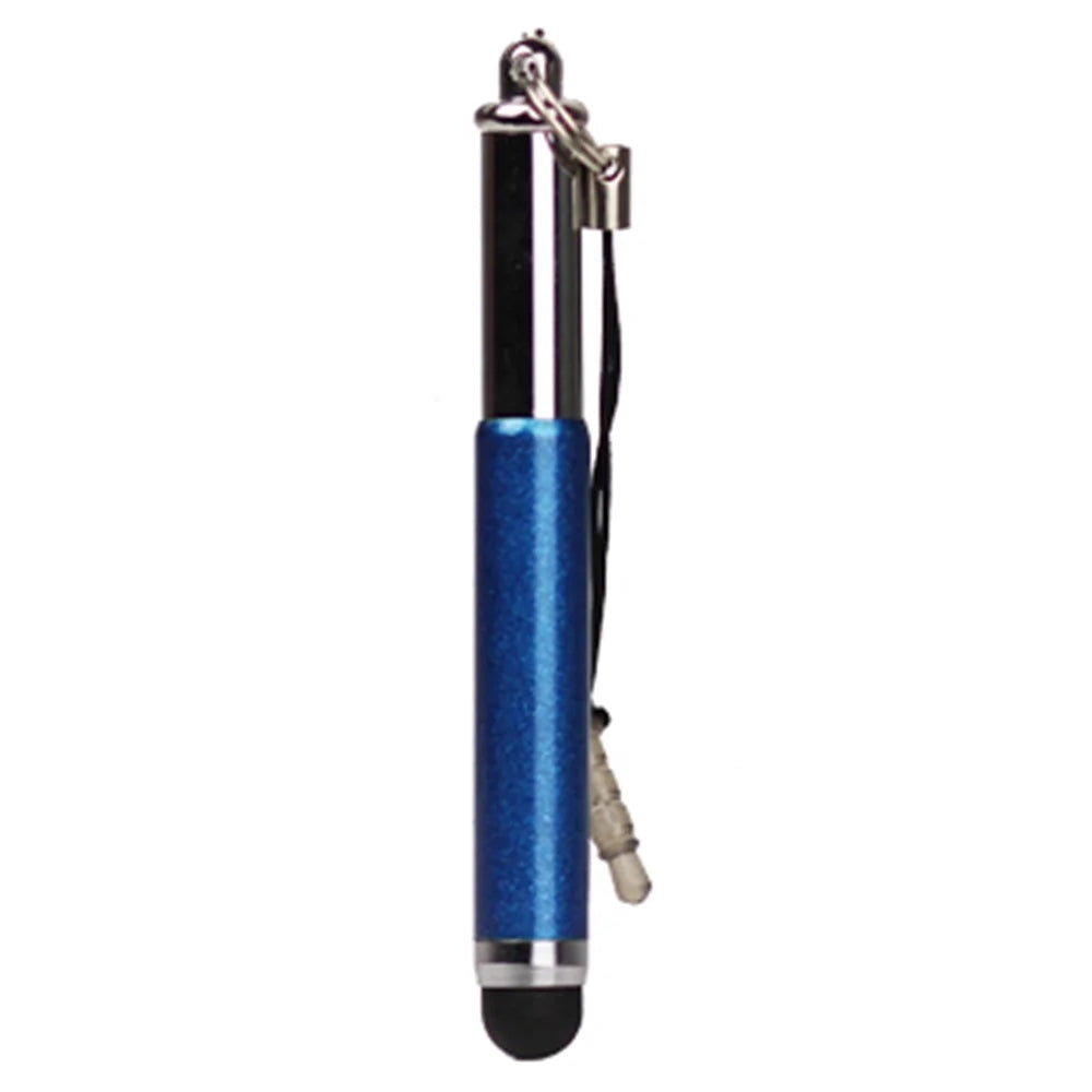 Universal Retractable Capacitive Soft Stylus Touch Pen for iPhone iPad iPod HTC - Red - 5