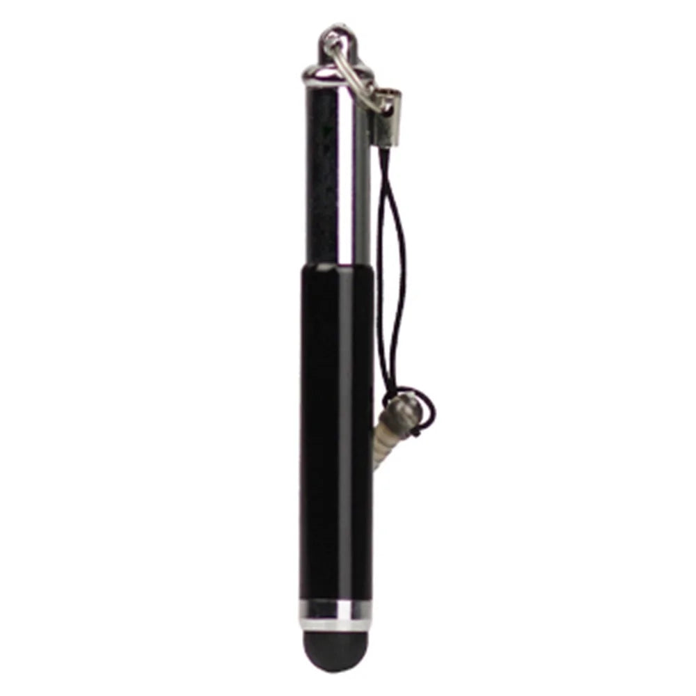 Universal Retractable Capacitive Soft Stylus Touch Pen for iPhone iPad iPod HTC - Red - 6