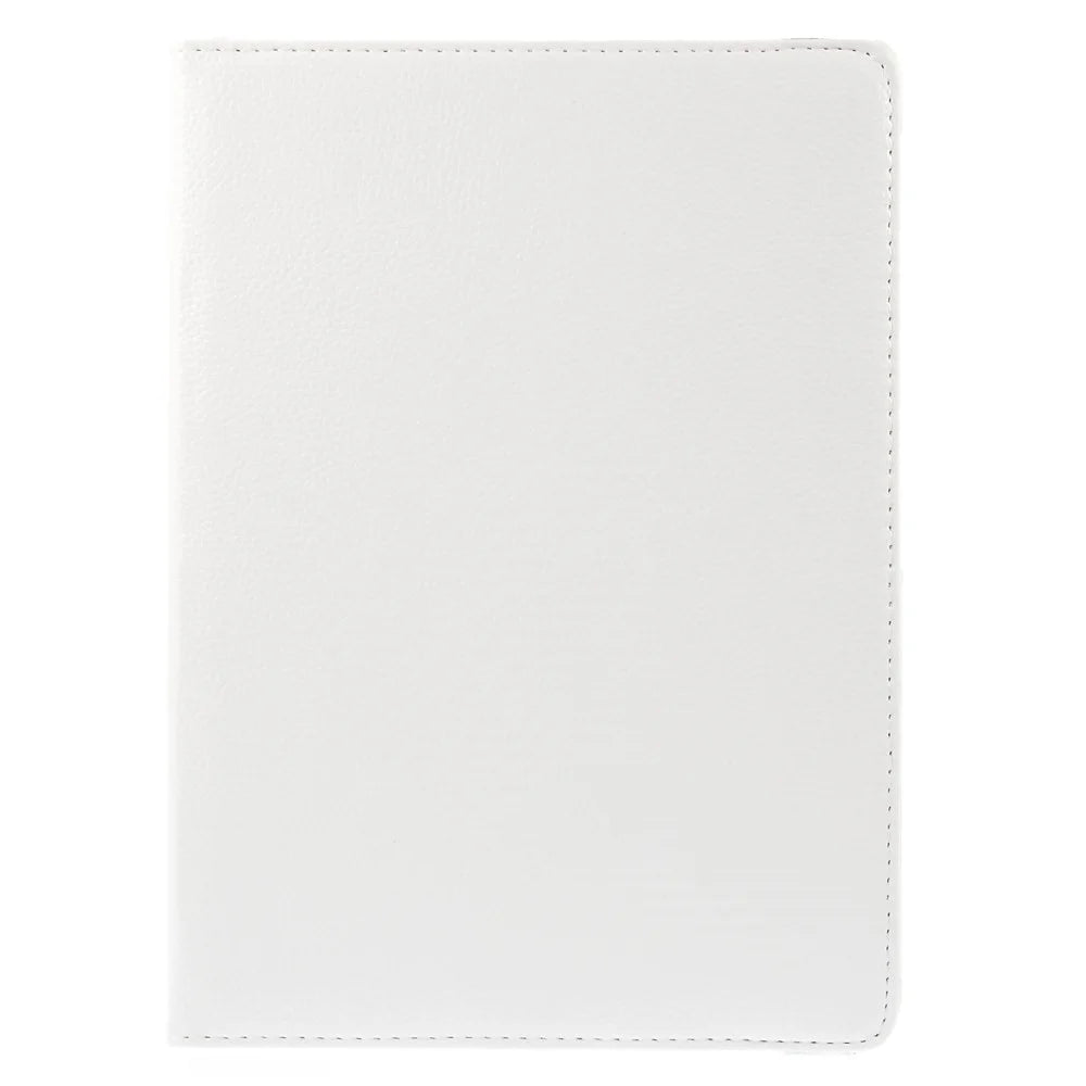 Rotary Stand Litchi Grain Smart Leather Cover for Samsung Galaxy Tab S 10.5 T800 - White - 2