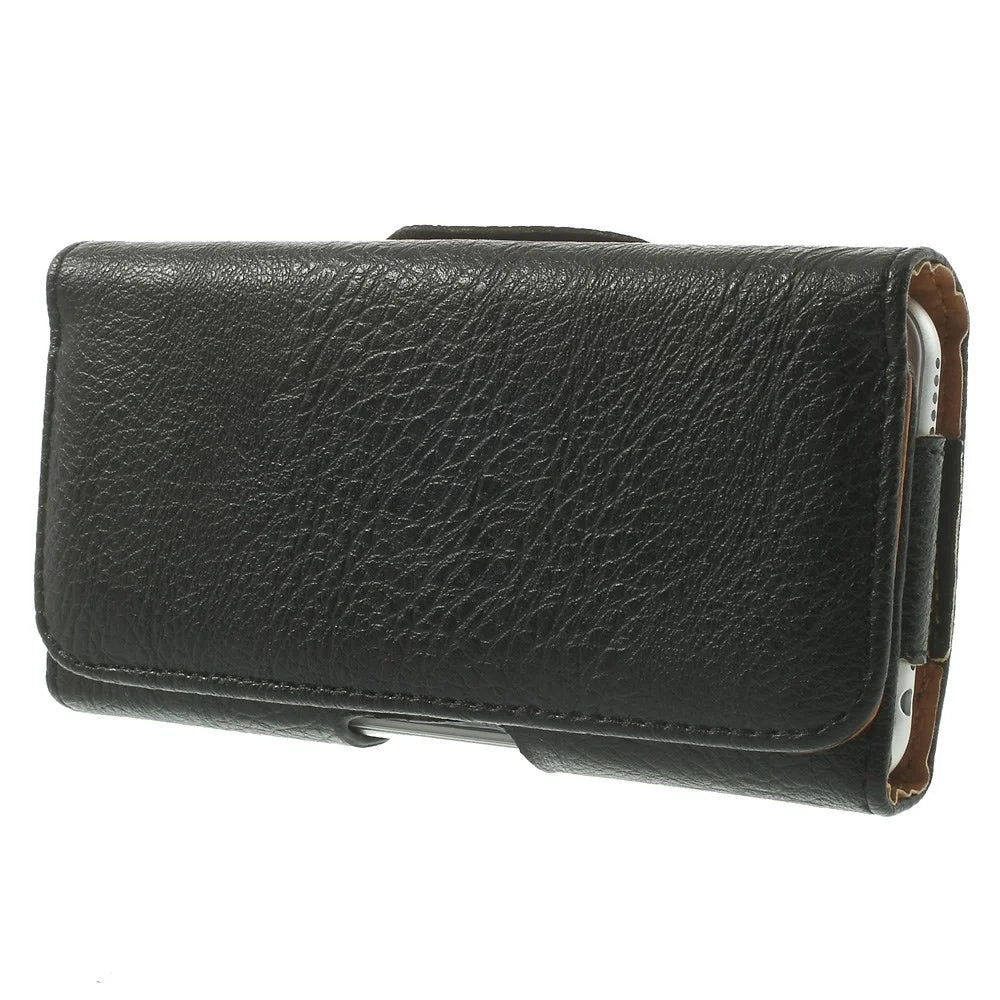 Horizontal Litchi Skin Leather Holster Pouch Case for iPhone 7/8/SE (2020)/SE (2022)/6/6s 4.7 inch Samsung S4 / S3, Size: 140 x 72 x 17mm - 1