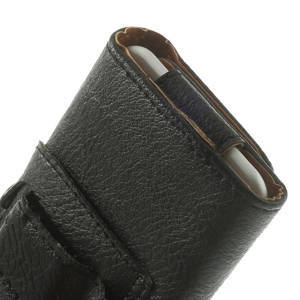 Horizontal Litchi Skin Leather Holster Pouch Case for iPhone 7/8/SE (2020)/SE (2022)/6/6s 4.7 inch Samsung S4 / S3, Size: 140 x 72 x 17mm - 6