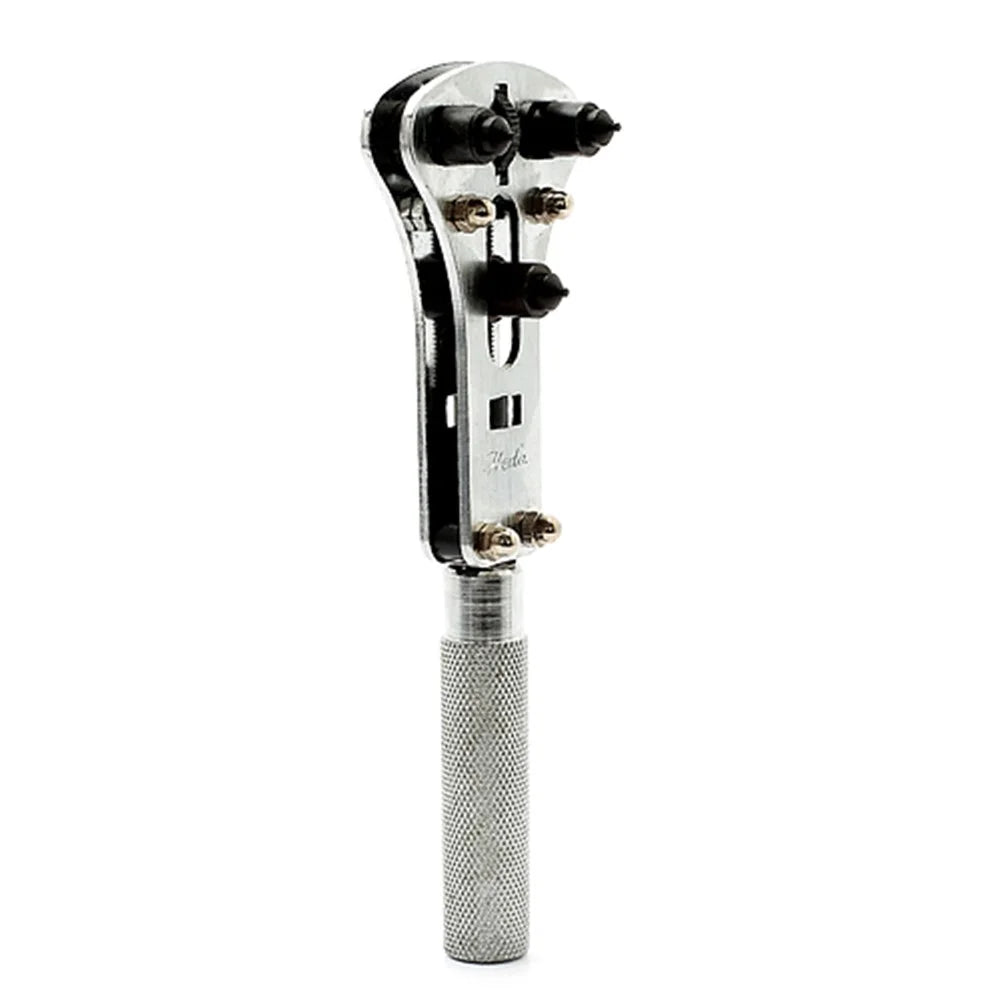 Stainless Steel Three Jaw Watch Case Opener Watch Repair Tools Remover with 15 Pins - 2