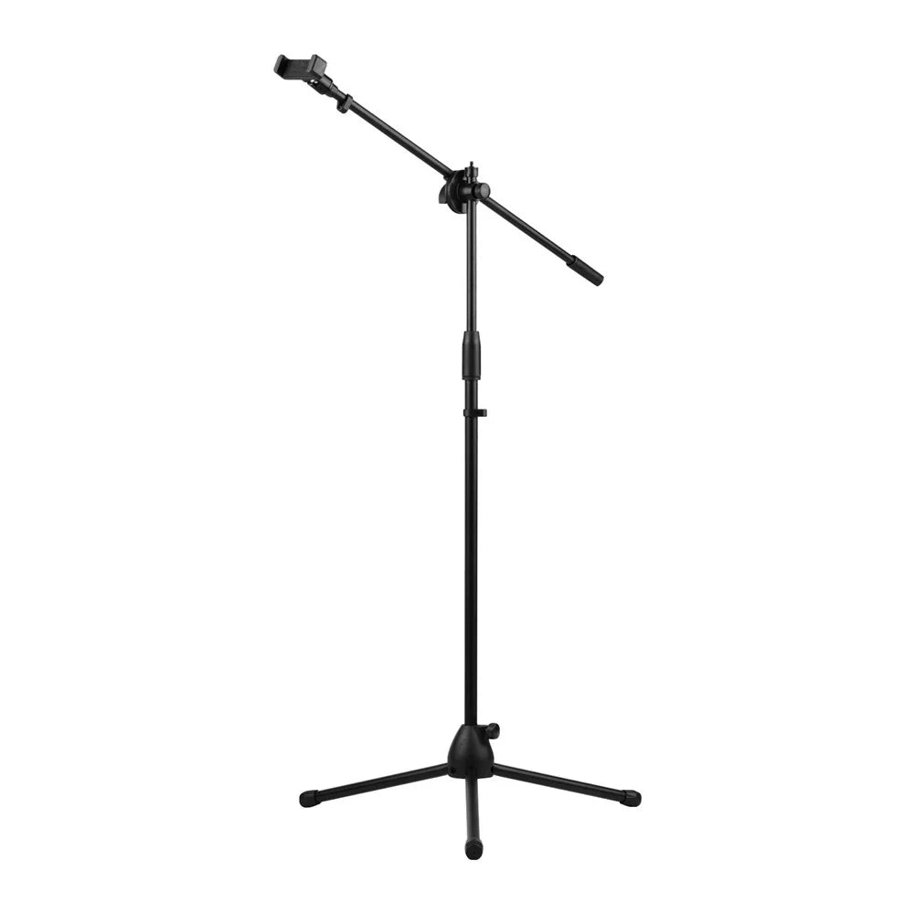 140cm / 4.6ft Adjustable Height Light Stand Aluminum Alloy Floor Tripod Stand Kit with Phone Holder Max Capacity 2kg for Live Streaming Video Shooting Photography - 1