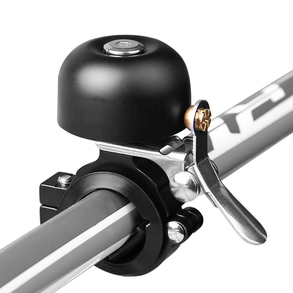 Handlebar Bicycle Bell Bike Mountain Bikes Scooter Horn Ring Bicycle Accessories - Black - 1