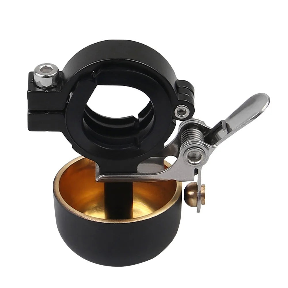 Handlebar Bicycle Bell Bike Mountain Bikes Scooter Horn Ring Bicycle Accessories - Black - 5