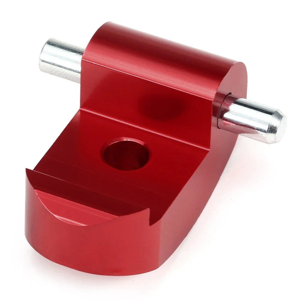 Upgraded Folding Hook Lock Buckle Front Aluminum Alloy Folding Hook Lock for Xiaomi M365  Electric Scooter - Red - 3