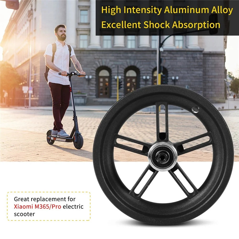 For Xiaomi M365/Pro Electric Scooter Rear Wheel Hub Replacement Metal Rear Rim Cycling Riding Accessory - 6