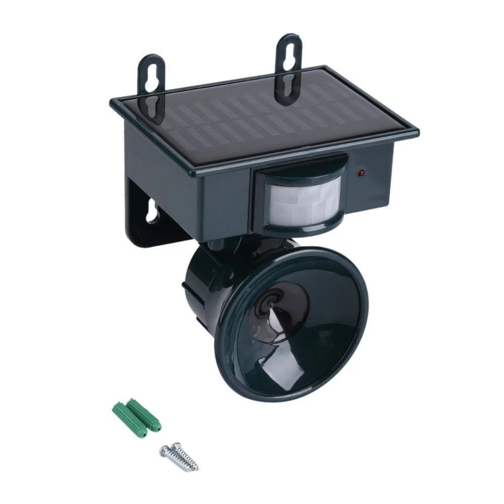 Outdoor Rainproof design Automatic Control Bird Repellent Solar Powered Bird Repellent Bird Scarer Repellent - 1