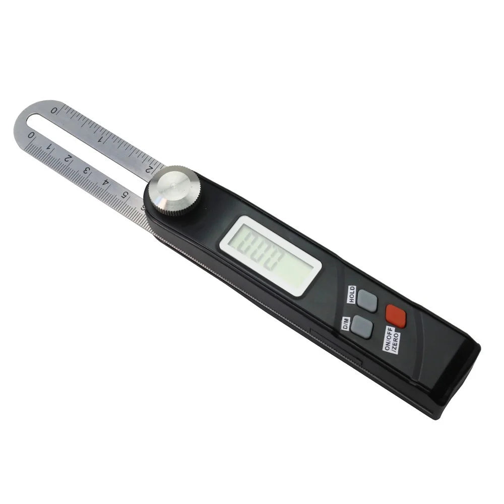 Craftsman Digital Angle Finder Ruler Stainless Steel T Square Protractor Tool for Trim Woodworking - 2