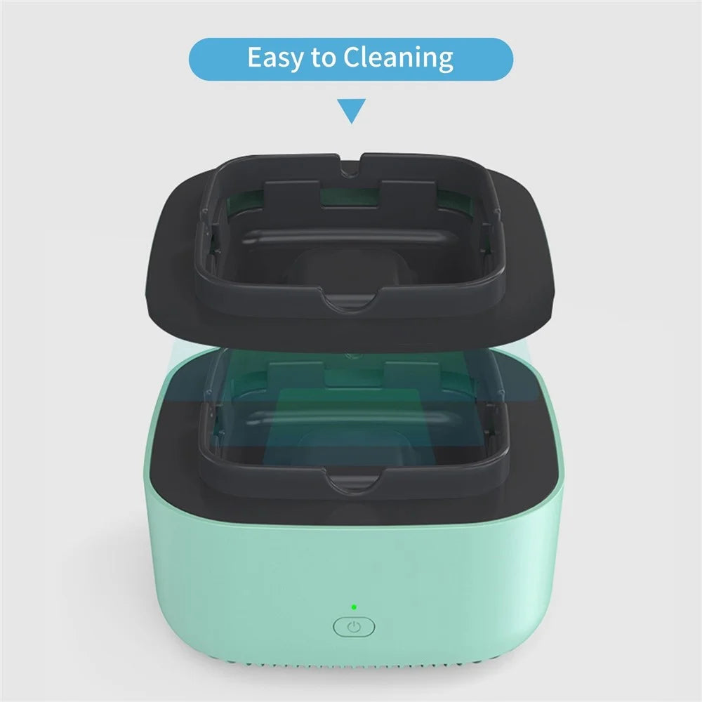 Smokeless Ashtray for Home Office Car 2-in-1 Air Purifier Multifunctional Ash Tray - Green - 2
