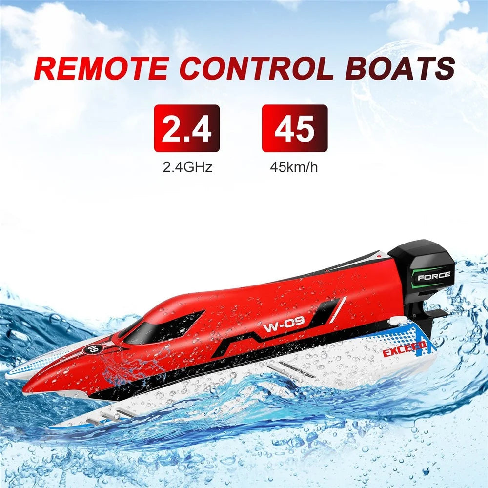 WLTOYS WL915-A 2.4G 45km/h High Speed RC Boat Remote Control Boat RC Toy for Kid Adult - Red - 6