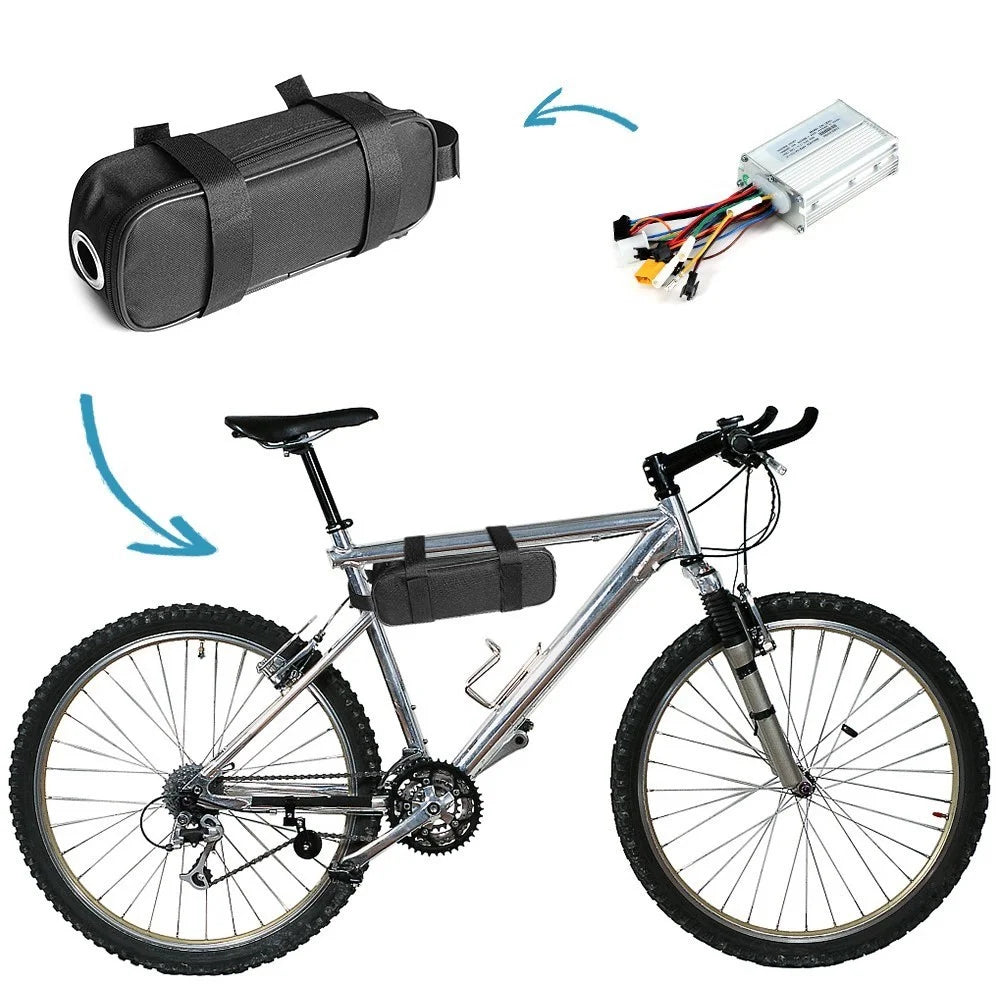 Ebike Controller Bag Electric Bicycle Storage Bag Cycling Accessories for Bike - 2