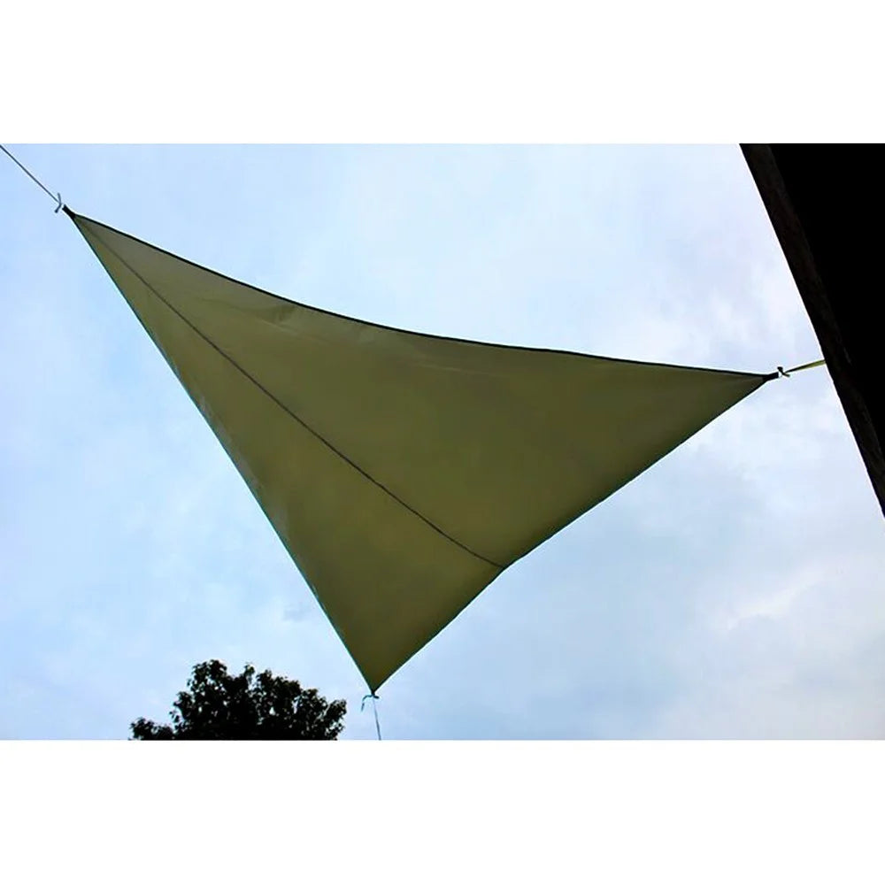 Polyester Durable Outdoor Triangular Sunshade Sail - Orange/3x3x3m - 5