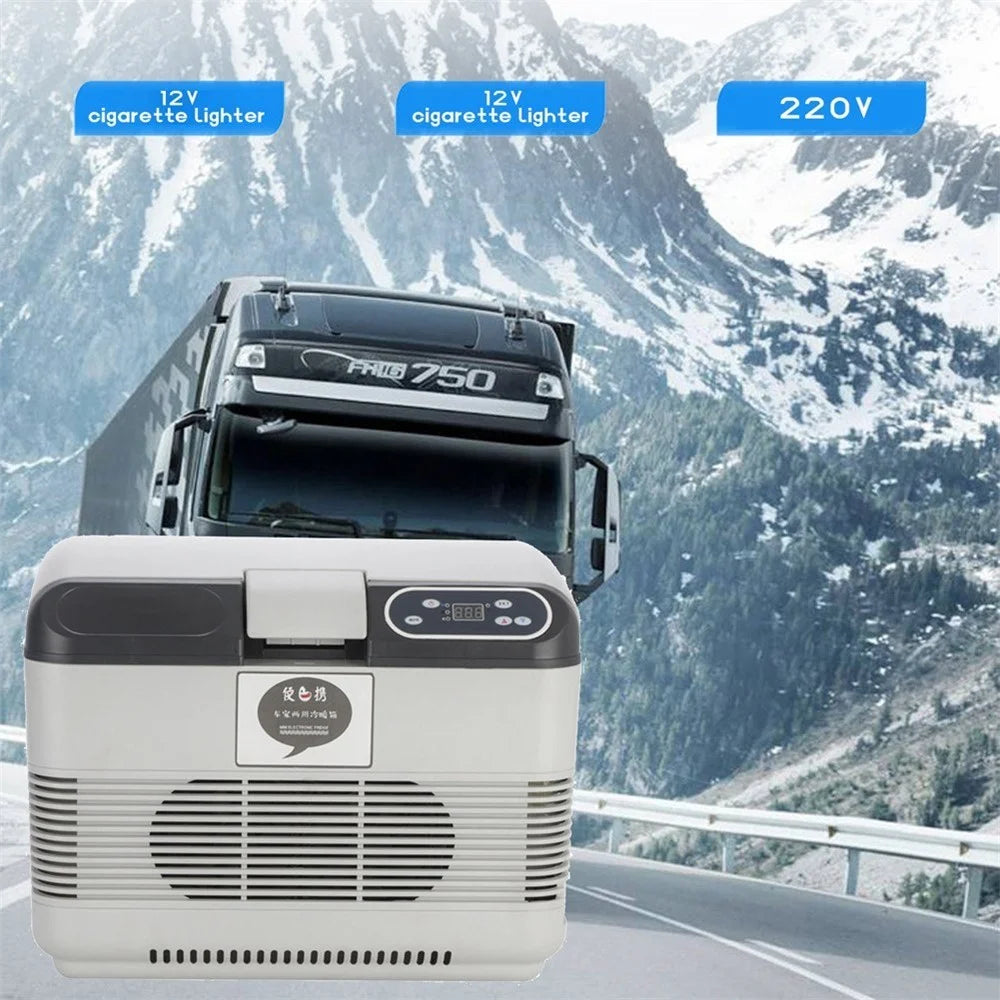 15L Fridge Car Refrigerator Freezer Portable Car Cooler Keep Warm and Cool Dual-use Quick Refrigeration for Home Picnic - US Plug - 3