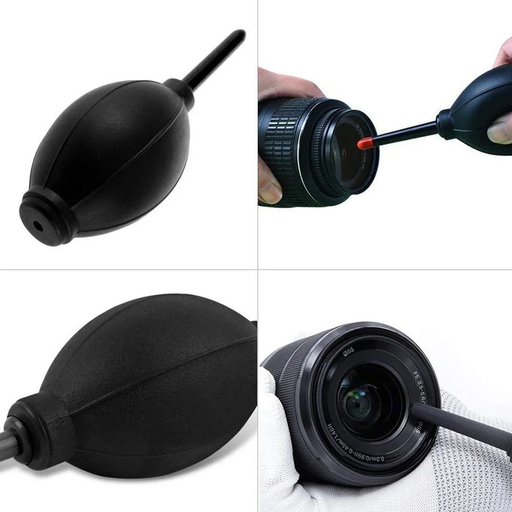 Professional Camera Mobile Phone Cleaning Kit Air Blower Cleaning Swabs Cleaning Pen Wipe Cloth Set - 2