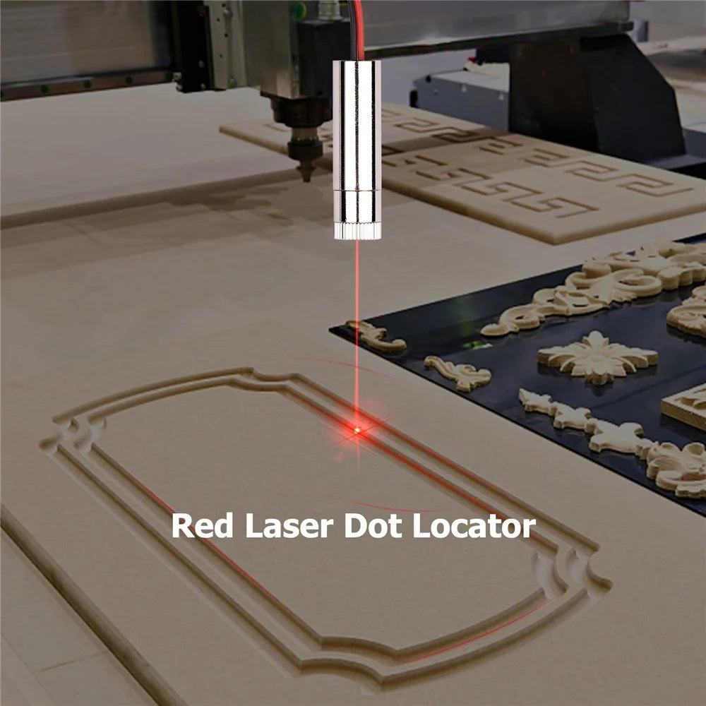 650nm 250mW Red Dot Laser Head CNC Engraver Focusing Module Laser Engraving Head DIY Part Red Dot Laser Point - 5