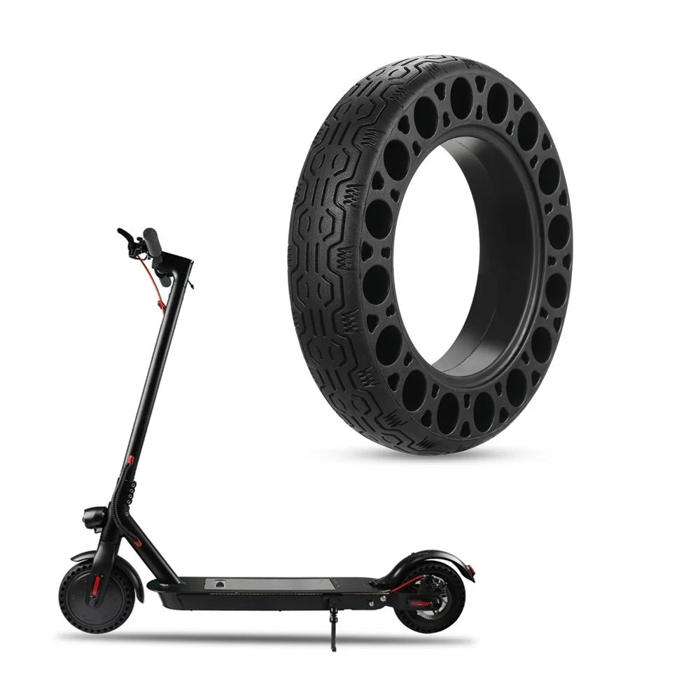 60 / 70-6.5 Electric Scooter Solid Tire Rubber Front / Rear Tires Replacement for Ninebot Max G30 Electric Scooter - 2