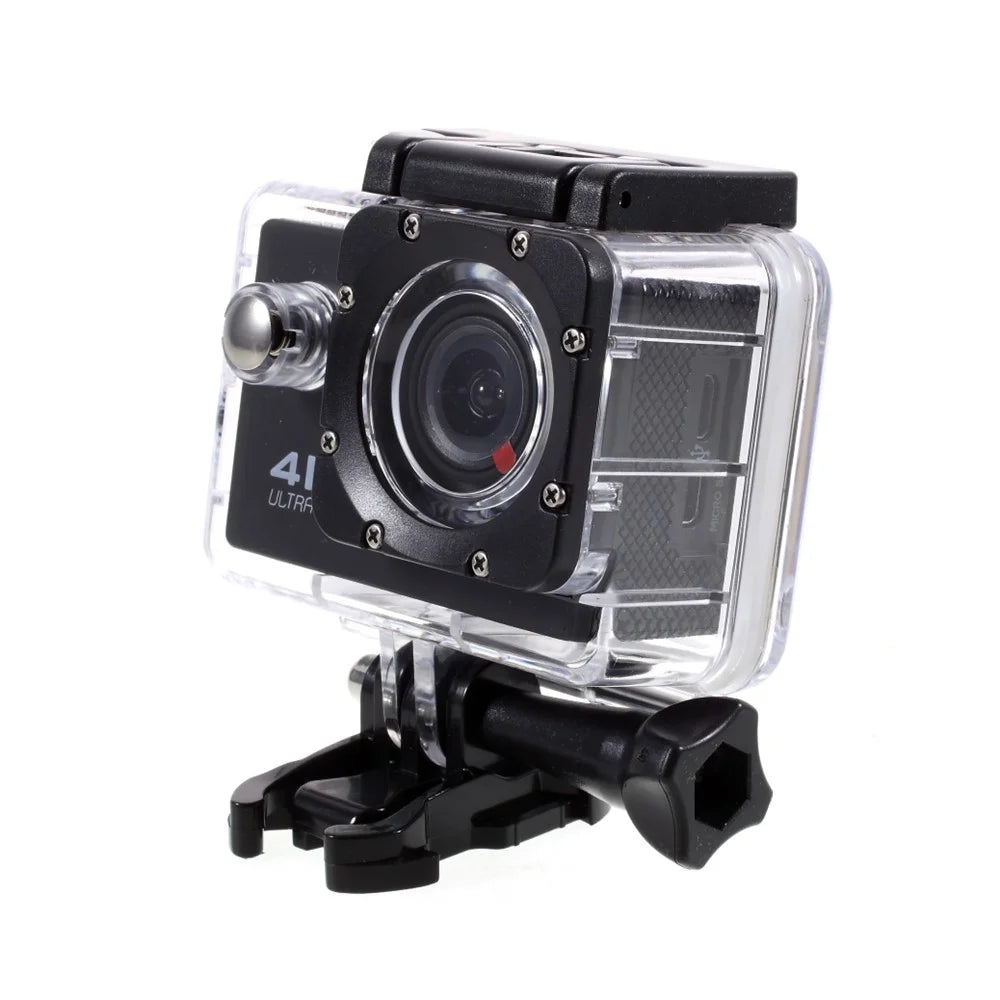 SJ60 2.0-inch LCD Waterproof 4K Wifi HD 1080P Sports Camera DVR Cam - Black - 2