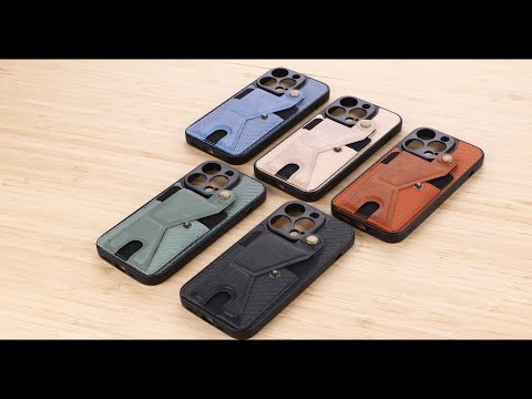 For Samsung Galaxy A27 5G Case with K-Shaped Kickstand Leather Phone Back Cover - Black