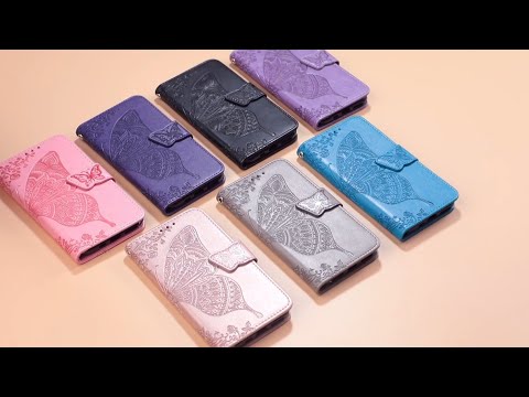 For Google Pixel 8 Case Butterfly Flower Leather Phone Cover 3D Rhinestone Decor - Rose Gold