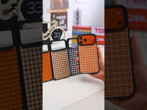 EYCASE For Samsung Galaxy A15 4G / Galaxy A15 5G Magnetic Case  Grid Series Black Edge TPU + Acrylic Cover - Black White Houndstooth