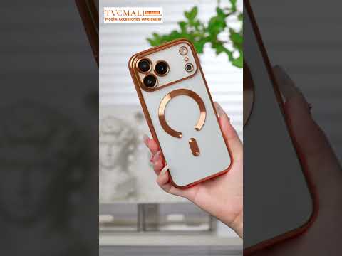 X-LEVEL For iPhone 16 Pro Max Case Compatible with MagSafe Magnetic Clear TPU Phone Cover with Lens Film - Grey
