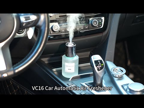 YESIDO VC16 Smart Car Fragrance Diffuser Type C Rechargeable 5 Modes Automatic Air Freshener