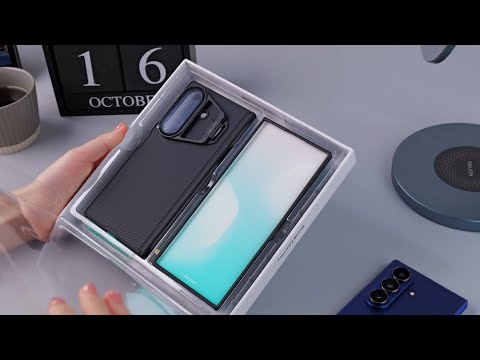NILLKIN CamShield Prop Magnetic Series For Samsung Galaxy Z Fold7 5G Case PC Phone Cover with Clear Camera Lid  /  Stylus Pen