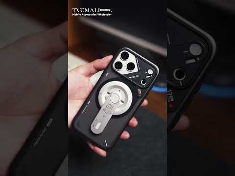 AULUMU A17 For iPhone 17 Pro Max Magnetic Case Superconductive Cooling IMD TPU Phone Cover with Color Changing Indicator - Grey