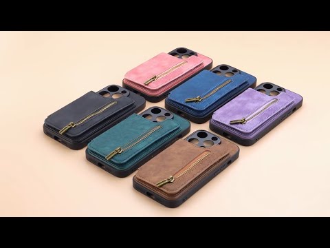 For Samsung Galaxy S26 Ultra Case with Zipper Card Holder Retro Leather TPU Phone Cover - Purple