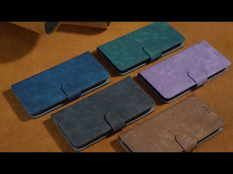 For iPhone 18 Pro Max / 17 Pro Max Case Wallet RFID Blocking PU Leather Phone Cover Stand with Strap - Black
