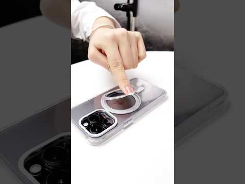 For Samsung Galaxy S26 Ultra Magnetic Case TPU + Acrylic + Metal Kickstand Matte Phone Cover - Black