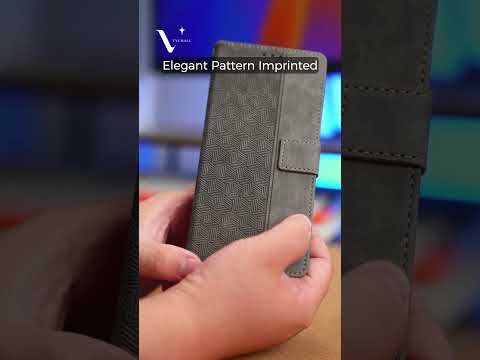 For Realme C75 4G Case Geometry Pattern Leather Wallet Phone Cover with Wrist Strap - Brown