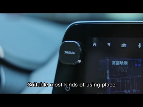 YESIDO C81 Mini Magnetic Suction Mobile Phone Bracket - Black