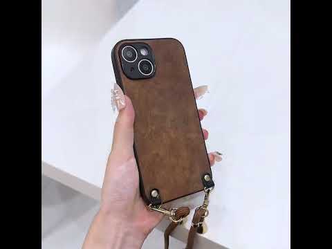 For Samsung Galaxy A25 5G (Global) (161.0 x 76.5 x 8.3mm) Retro Leather Phone Back Cover with Adjustable Strap - Green